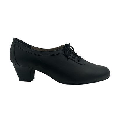 Low Heel Lace Up Comfort Court - 1187