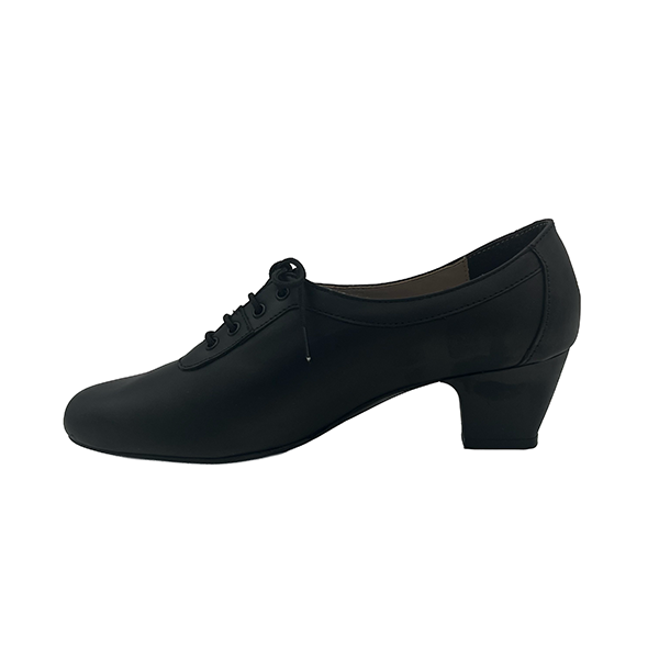 Low Heel Lace Up Comfort Court - 1187