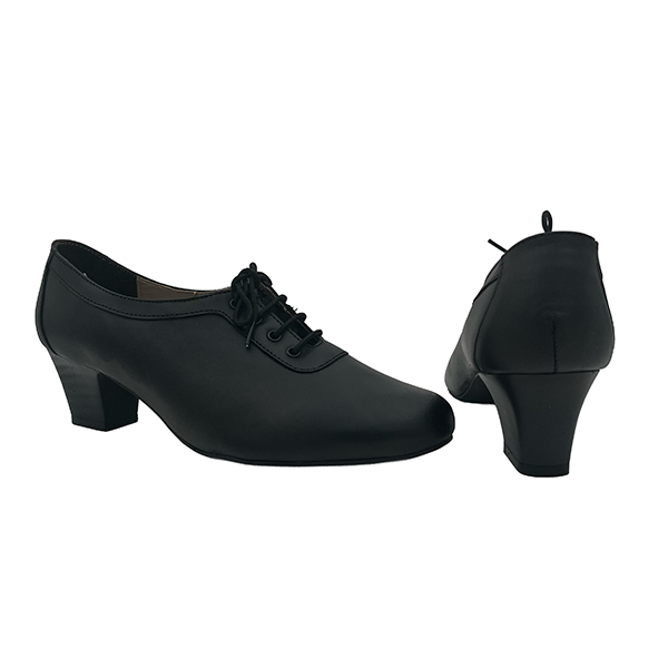 Low Heel Lace Up Comfort Court - 1187