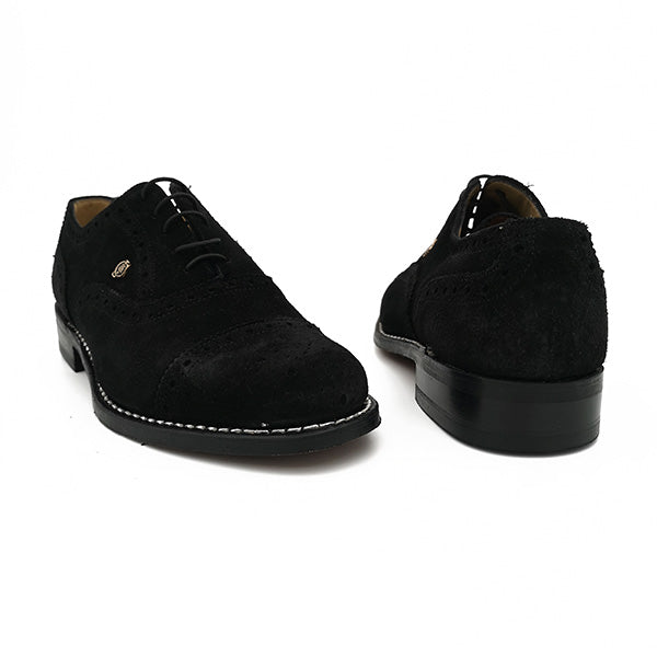 Genuine Suede Leather Lace Up Shoe - 1191