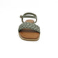 Flat Sandal With Ankle Strap - 1193