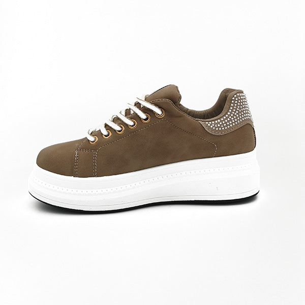Lace Up Sneaker On High Unit - 1194