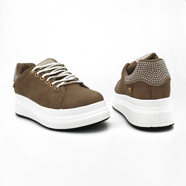 Lace Up Sneaker On High Unit - 1194
