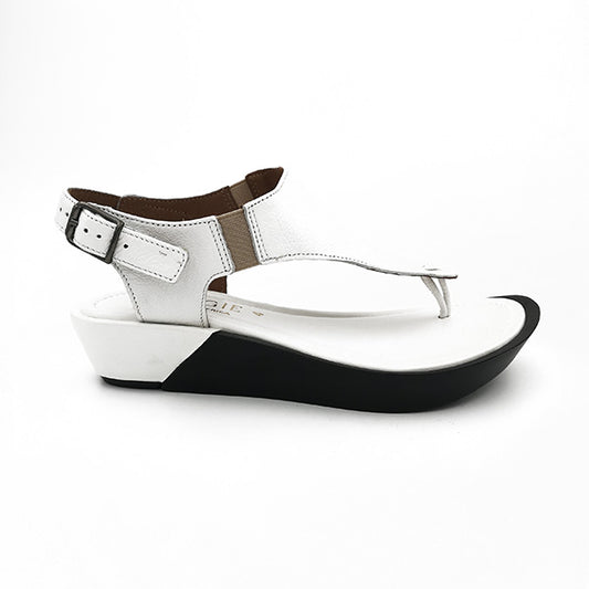 Leather Toe Thong Sandal - 1201