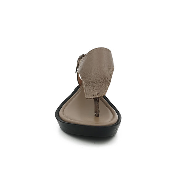 Leather Toe Thong Sandal - 1201