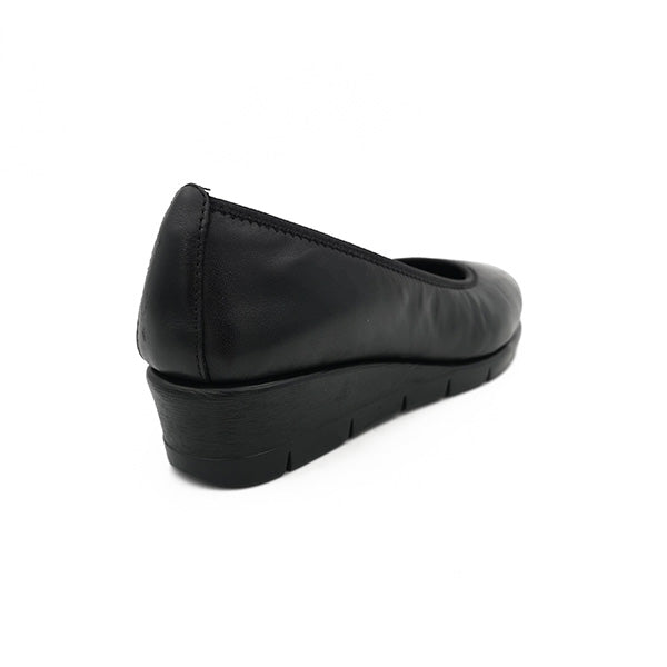 Leather Comfort Low Wedge - 1203