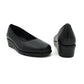 Leather Comfort Low Wedge - 1203