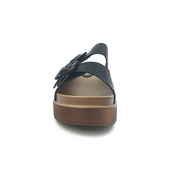 Double Vamp Strap Sandal - 1209