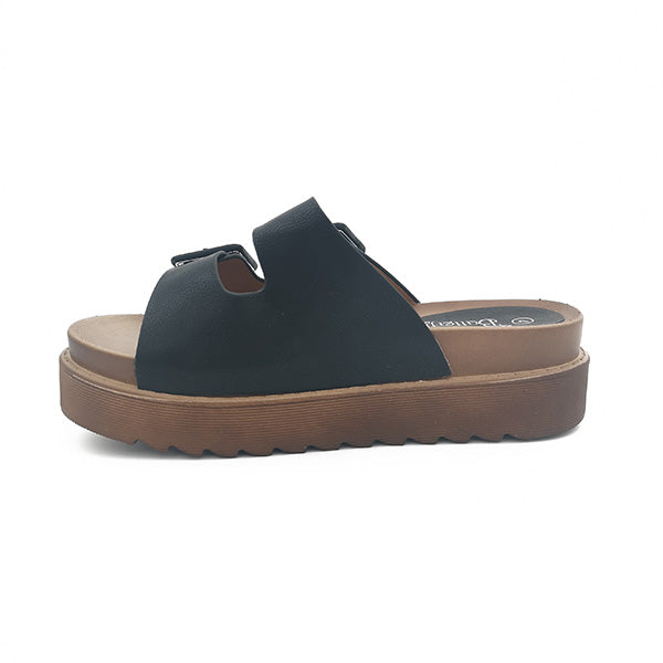 Double Vamp Strap Sandal - 1209