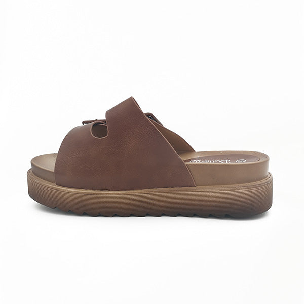 Double Vamp Strap Sandal - 1209