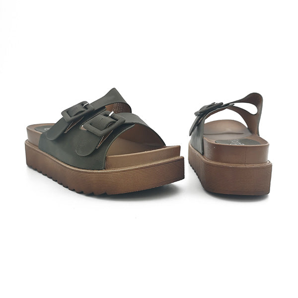 Double Vamp Strap Sandal - 1209