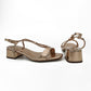 Low Heel Evening Sandal - 1211