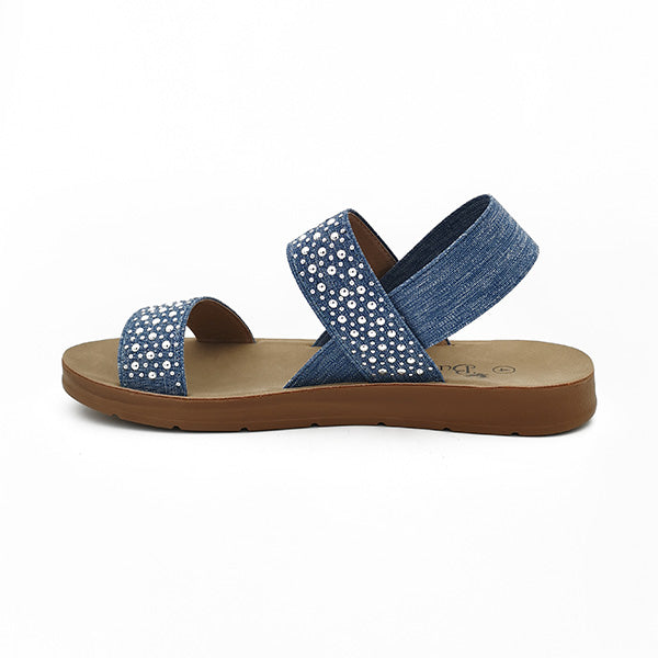 Elastic Back Strap Sandal - 1213