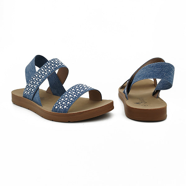Elastic Back Strap Sandal - 1213