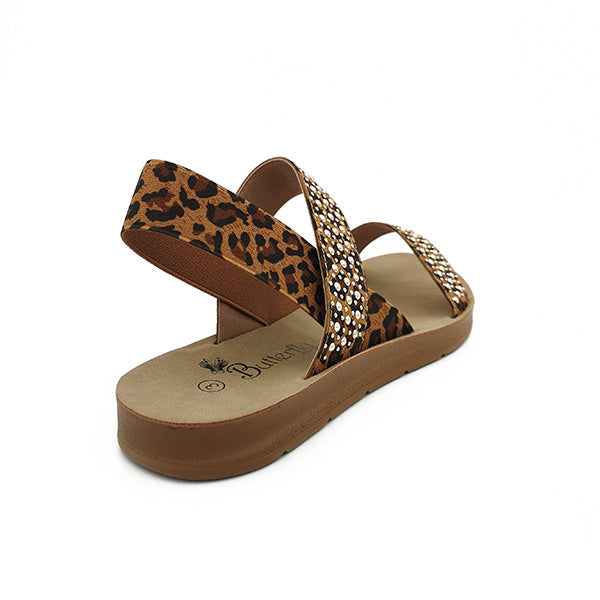 Elastic Back Strap Sandal - 1213