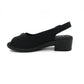Peep Toe On Low Heel - 1216