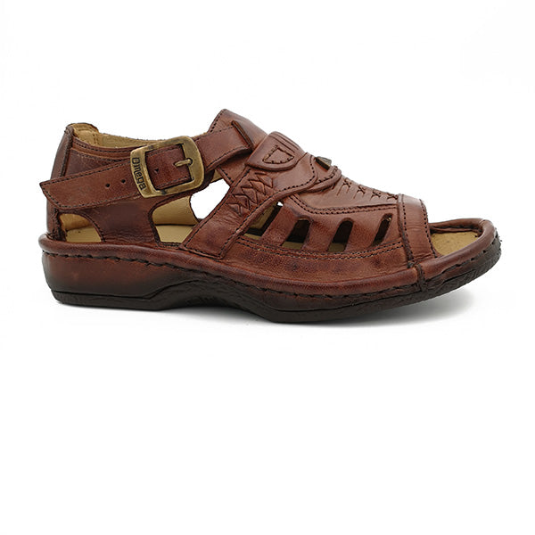 Leather Open Classic Sandal Shoe - 1218