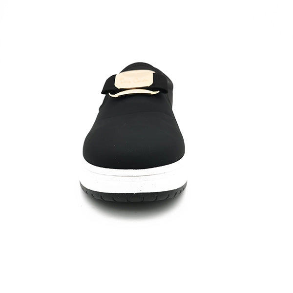 Slip On Sneaker With Bow Detail - 1219