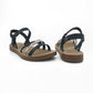 Strappy Sandal With Velcro - 1223