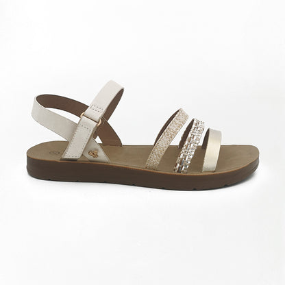 Strappy Sandal With Velcro - 1223