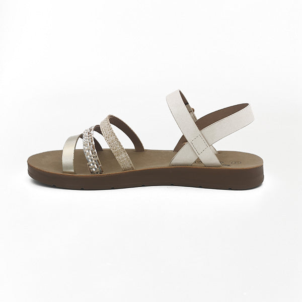 Strappy Sandal With Velcro - 1223