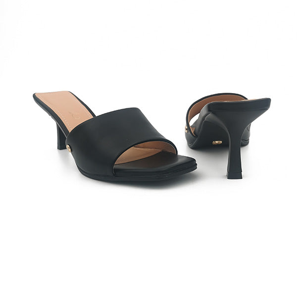 Low Heel Square Toe Court - 1225