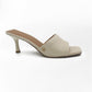 Low Heel Square Toe Court - 1225