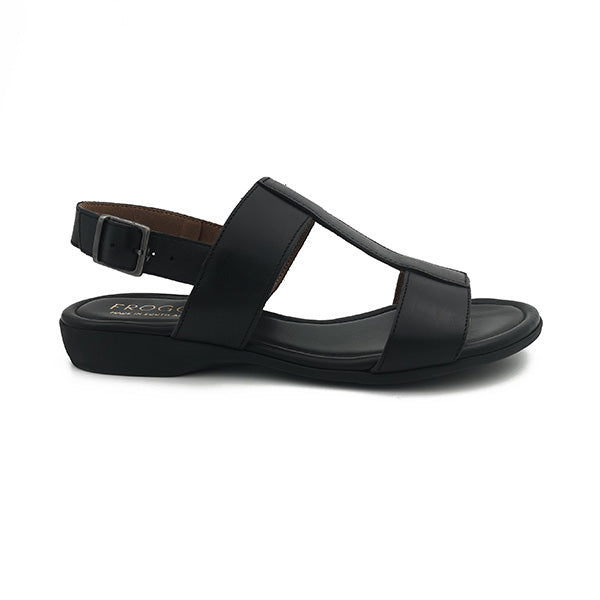 Low Wedge Leather Sandal - 1226