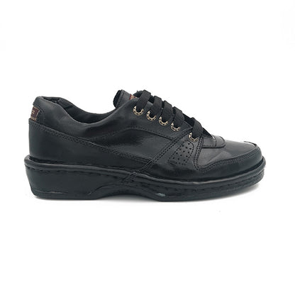 Lace Up Leather Shoe - 1227