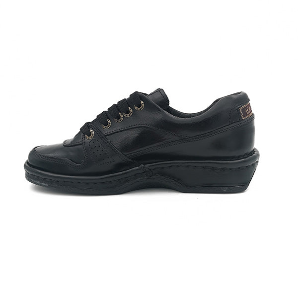 Lace Up Leather Shoe - 1227