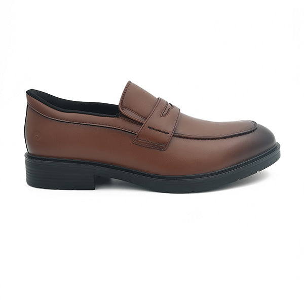 Mens Formal Penny Mock Slip On - 1229