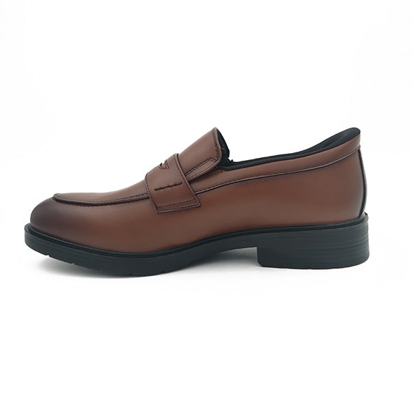 Mens Formal Penny Mock Slip On - 1229