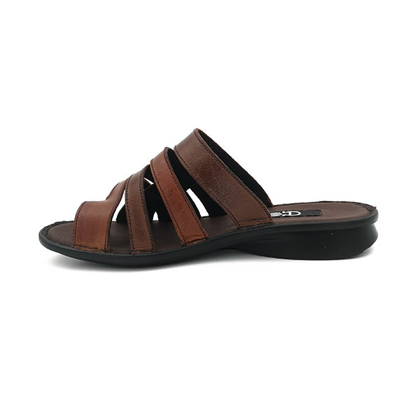 Mens Leather Toe Piece Sandal - 1234
