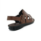 Mens Leather Sandal With Back Strap - 1236