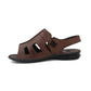 Mens Leather Sandal With Back Strap - 1236