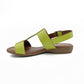 Leather Sandal With Back Strap - 1237