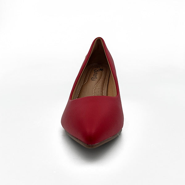 Medium Heel Pointy Toe Court - 1242