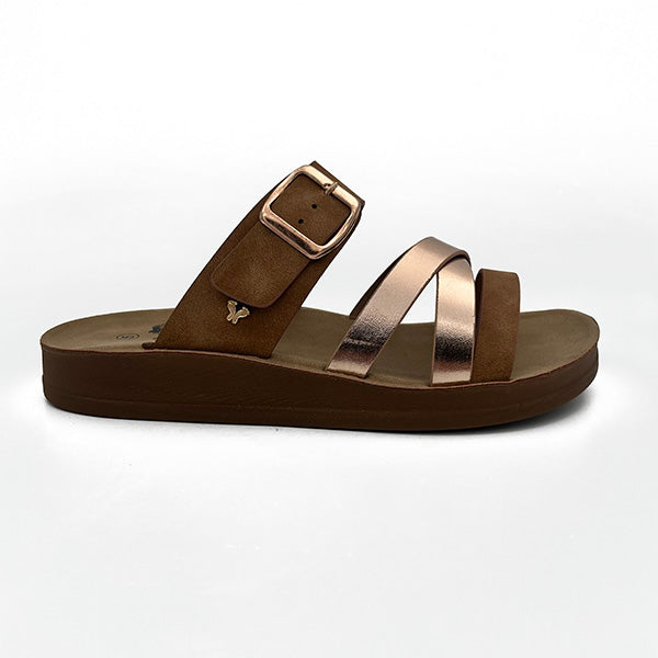 Open Toe Strappy Sandal - 1243