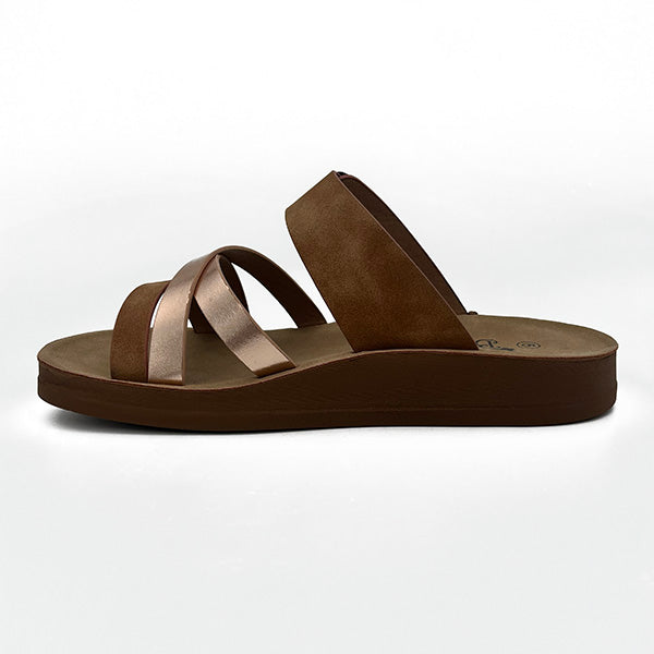 Open Toe Strappy Sandal - 1243
