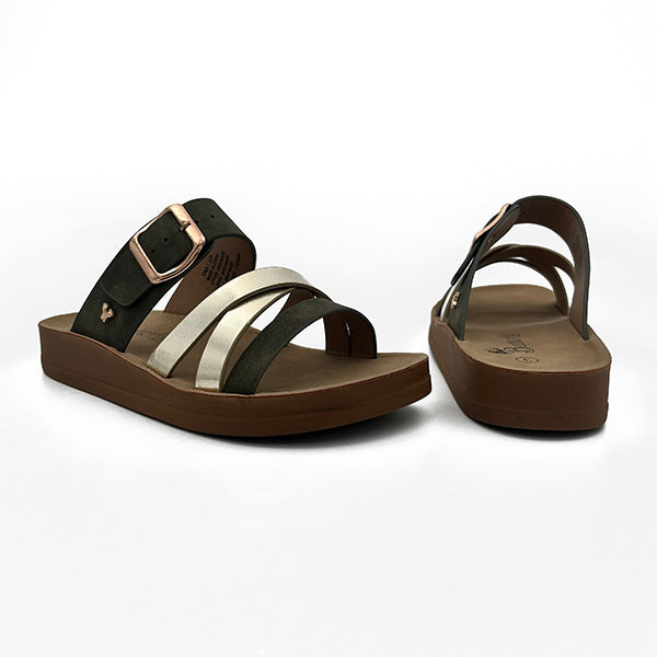 Open Toe Strappy Sandal - 1243