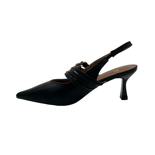 Sling Back On Medium Heel - 1246