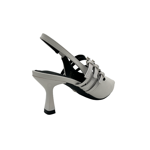 Sling Back On Medium Heel - 1246