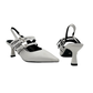 Sling Back On Medium Heel - 1246