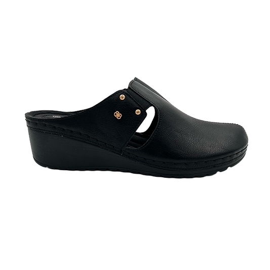 Slip On Medium Wedge Clog - 1249
