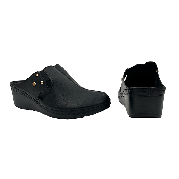 Slip On Medium Wedge Clog - 1249