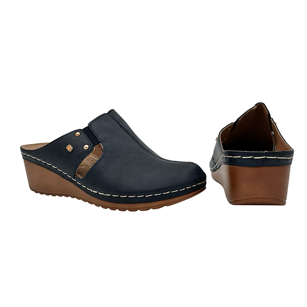 Slip On Medium Wedge Clog - 1249