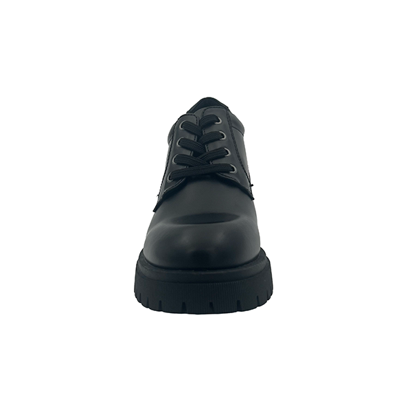 Lace Up Chunky Heel Shoe - 1251