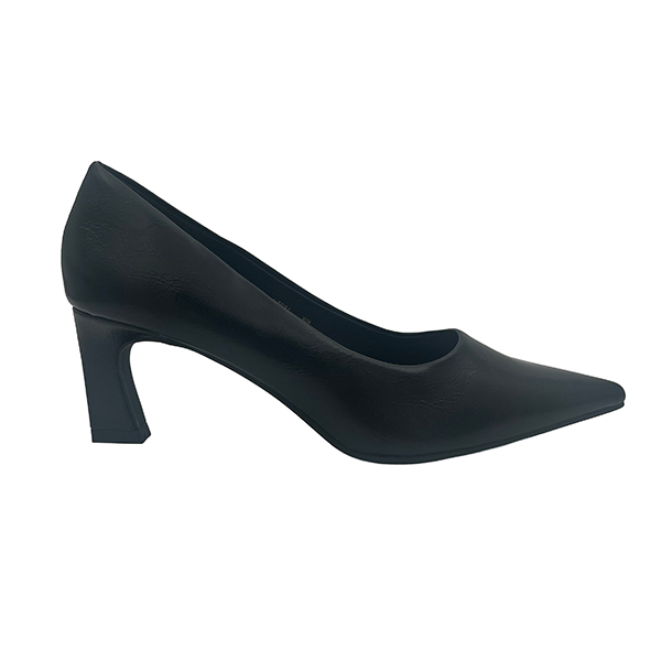 Pointy Medium Heel Court - 1259