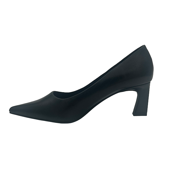 Pointy Medium Heel Court - 1259