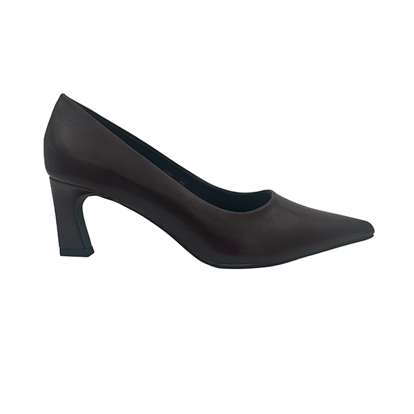 Pointy Medium Heel Court - 1259